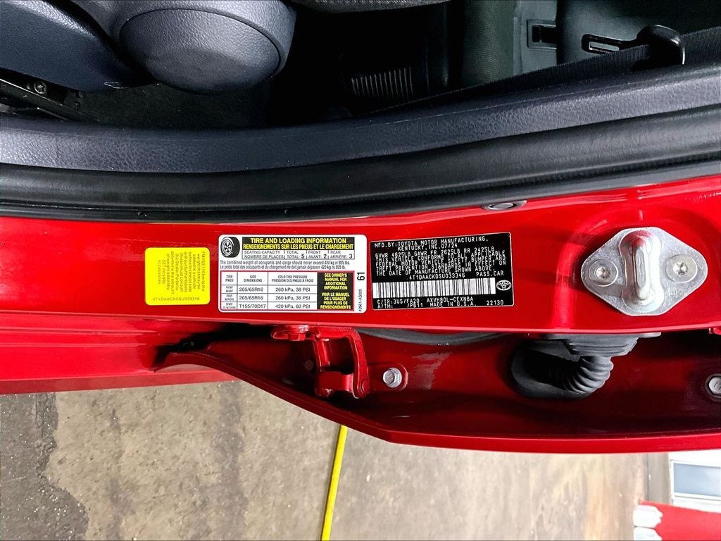 Used 2025 Red Toyota LE image 35