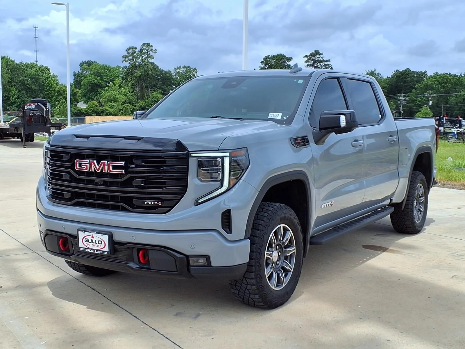 Used 2024 Gray GMC AT4 image 3