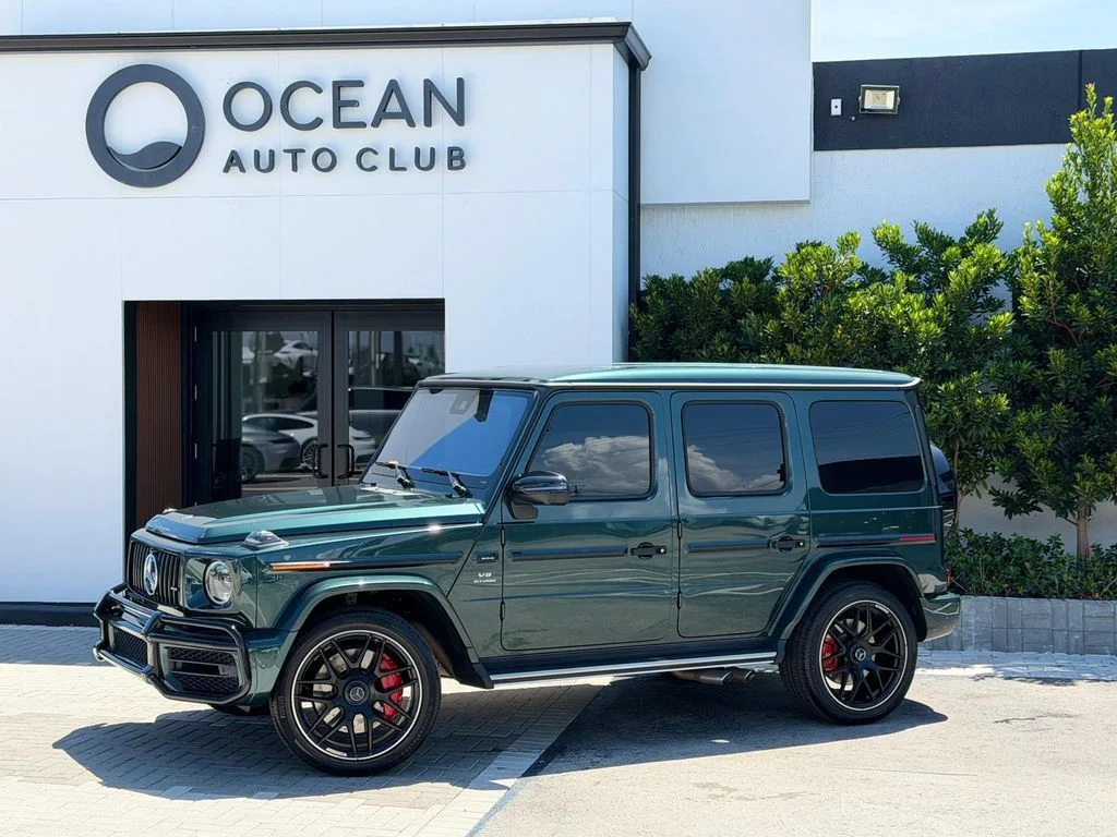Used 2021 Green Mercedes-Benz G 63 AMG® image 2