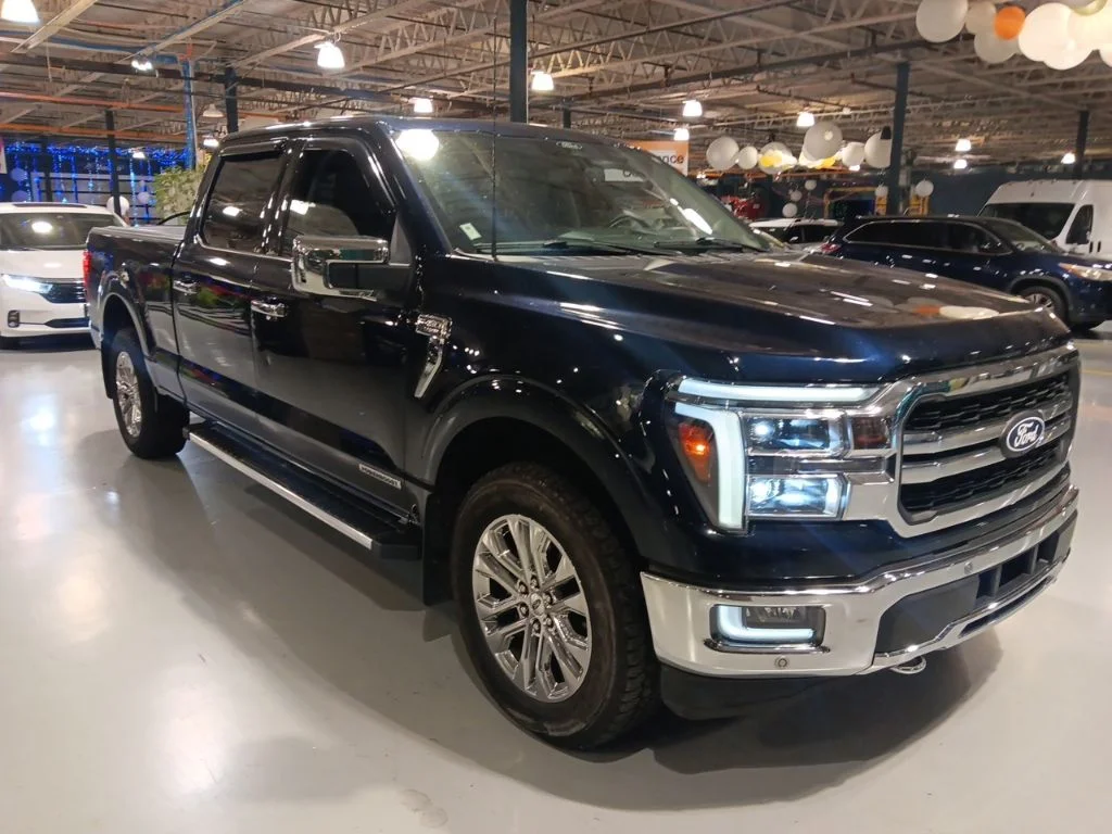 Certified Used 2024 Blue Metallic Ford Lariat image 10
