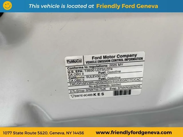 Used 2025 Oxford White Ford STX image 27