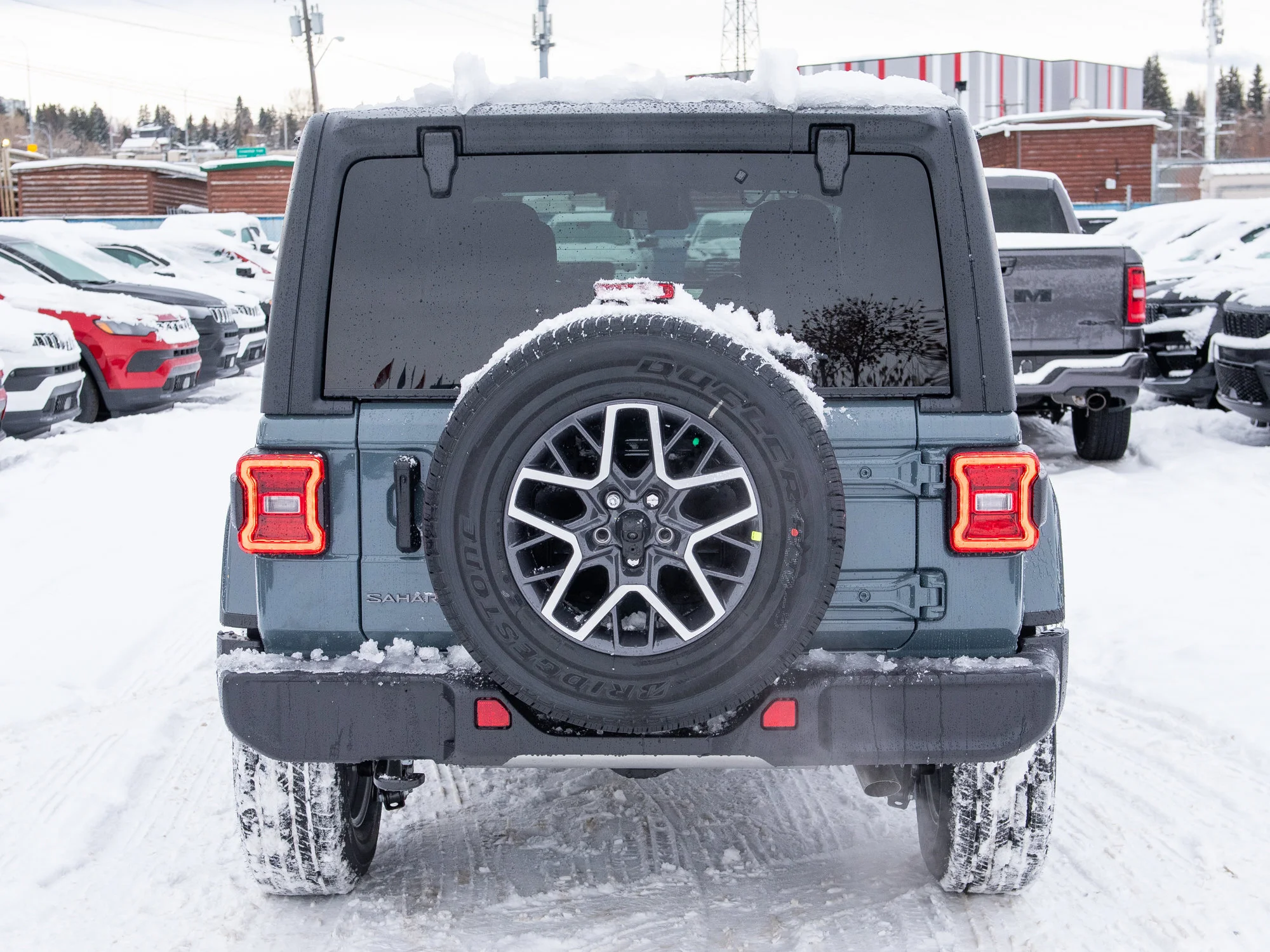 New 2026 Dark blue Jeep Sahara* 4 Door 4x4, Side Steps, Remote Start, Heated Seats image 4
