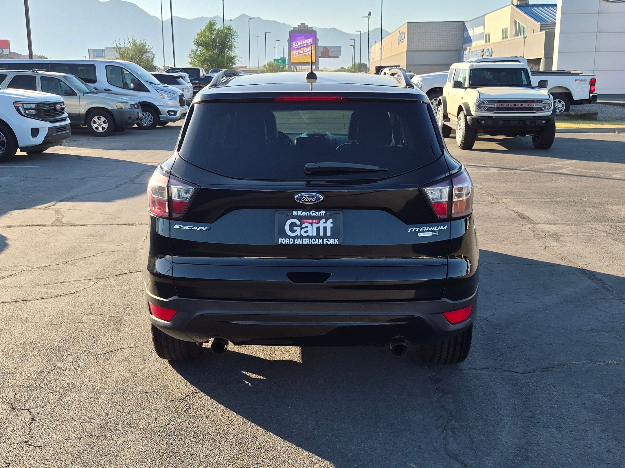 Used 2017 Shadow Black Ford Titanium image 4