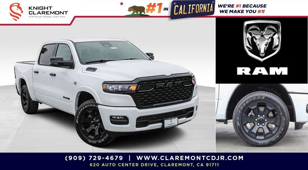 New 2026 Bright White Clearcoat Ram Big Horn/Lone Star image 1