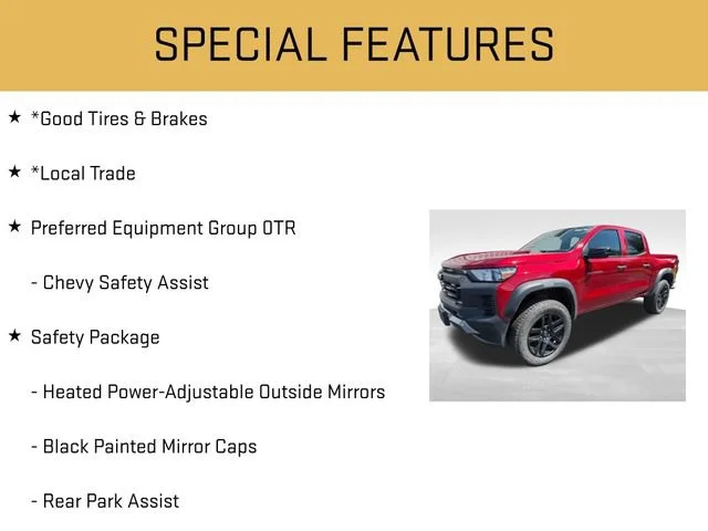 Used 2024 Radiant Red Tintcoat Chevrolet Trail Boss image 6