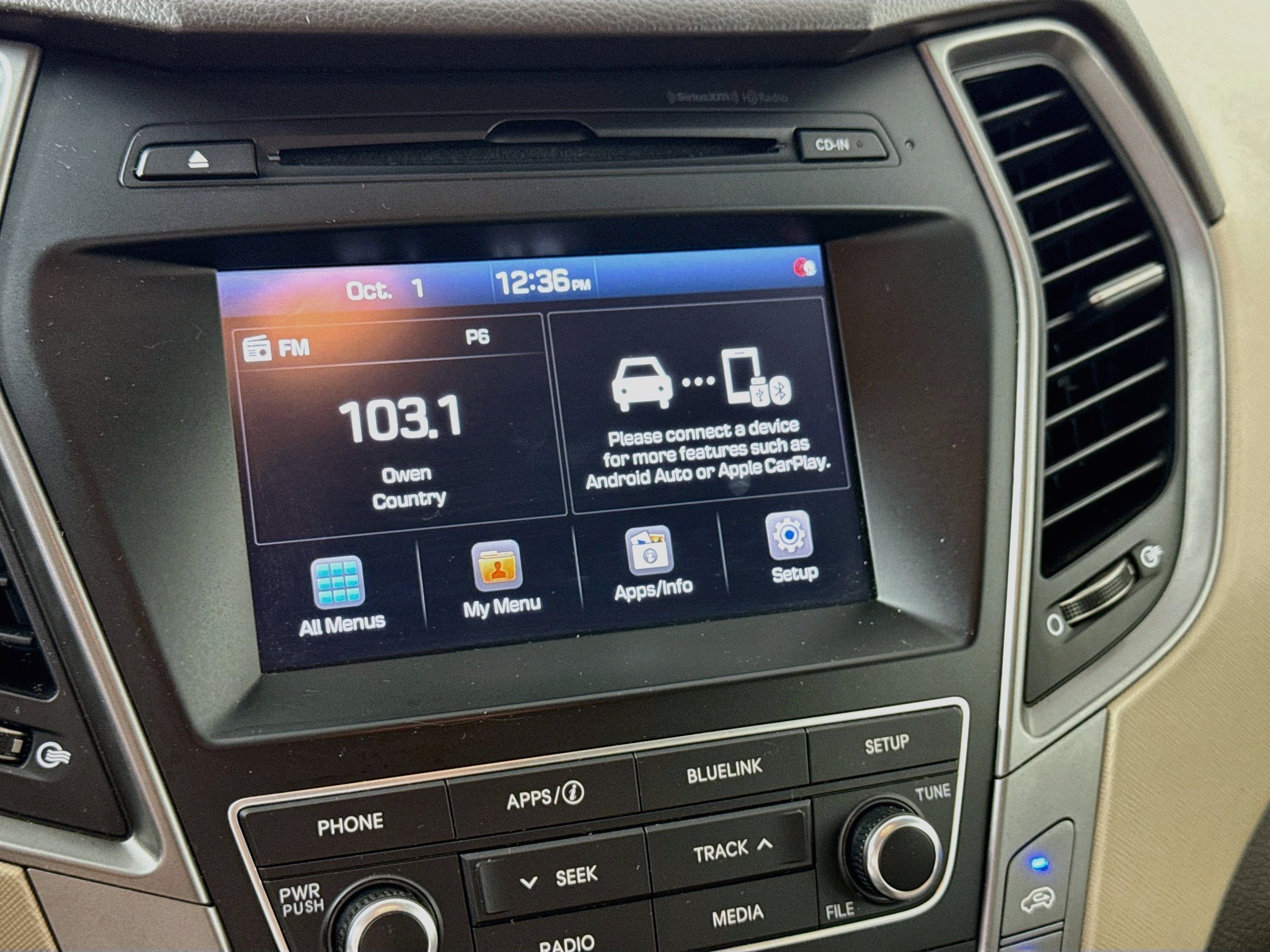 Used 2017 Serrano Red Hyundai 2.4L image 6