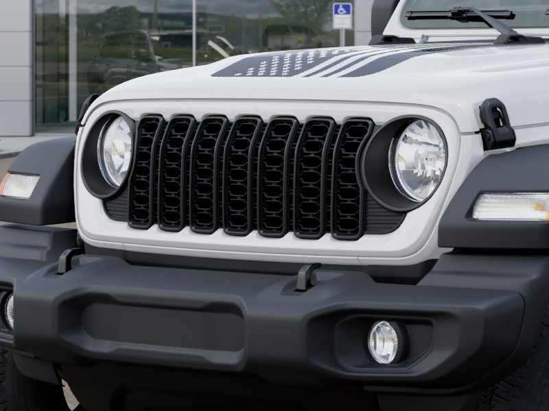 New 2026 Bright White Clearcoat Jeep Sport image 11