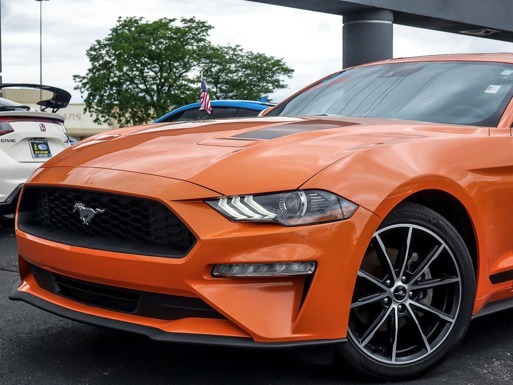 Used 2021 Orange Ford EcoBoost image 3