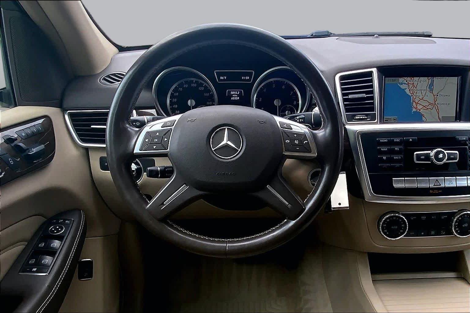 Used 2015 Polar White Mercedes-Benz ML 350 image 6
