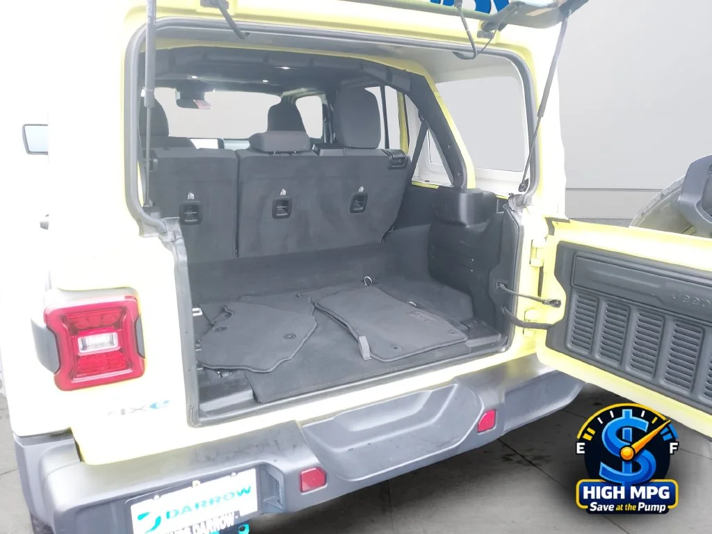 Used 2024 Yellow Jeep Sahara 4xe image 33