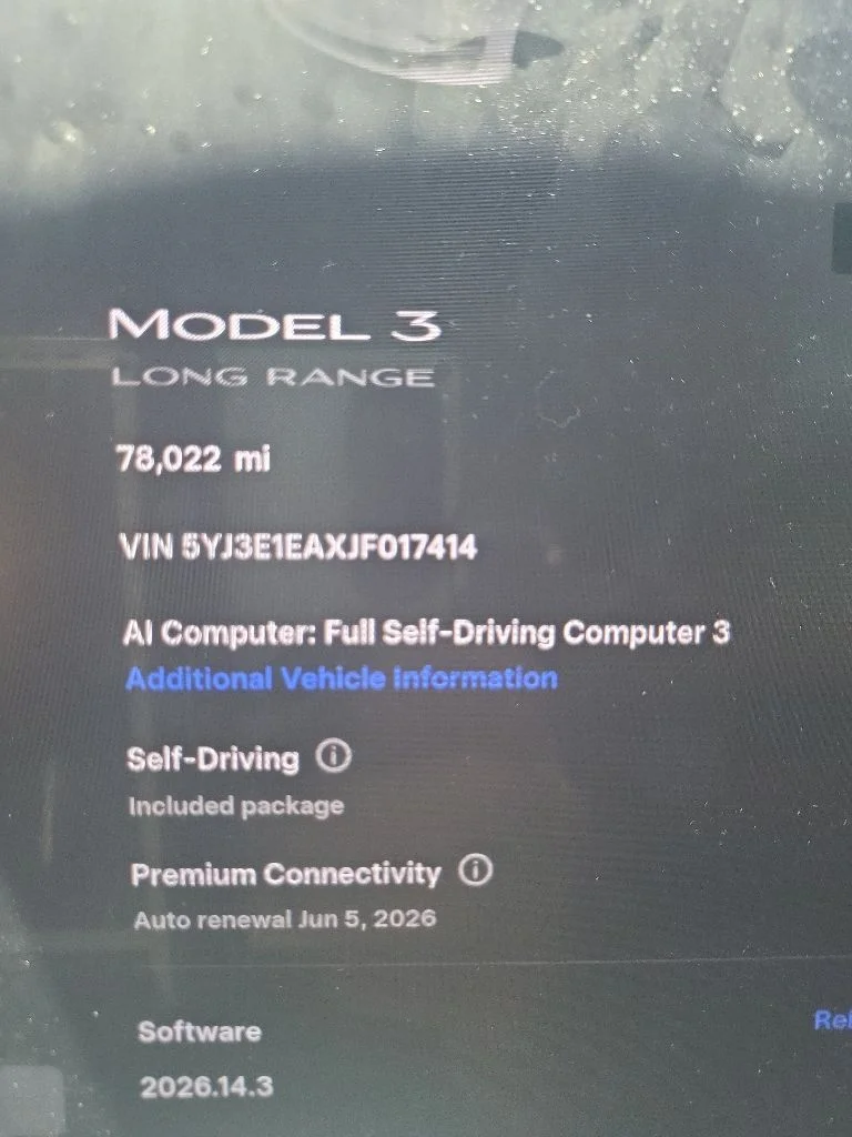 Used 2018 Tesla Model 3 Long Range with VIN 5YJ3E1EAXJF017414 for sale in Cerritos, CA
