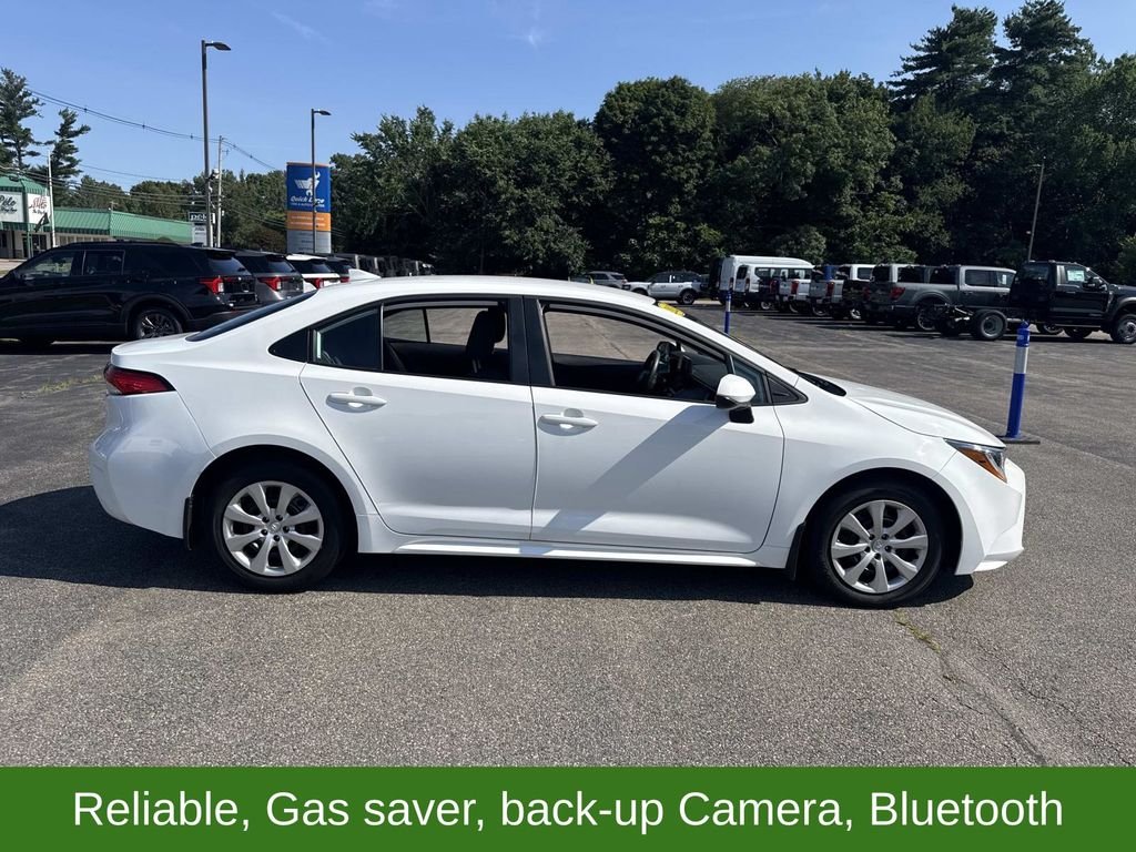 Used 2025 White Toyota LE image 8