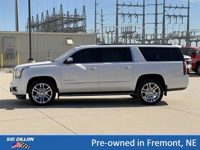 Used 2018 White Frost Tricoat GMC SLT image 9