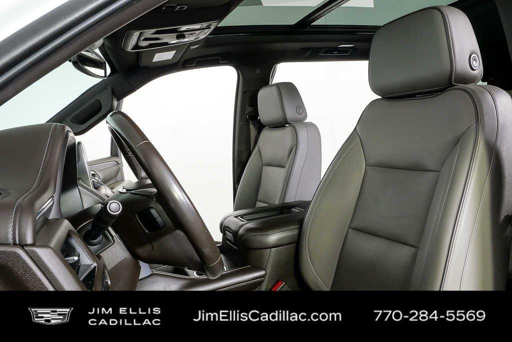 Used 2023 White Frost Tricoat GMC SLT image 5