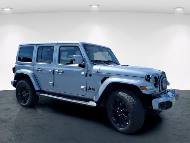 Used 2021 Silver Jeep Unlimited Sahara 4xe image 5