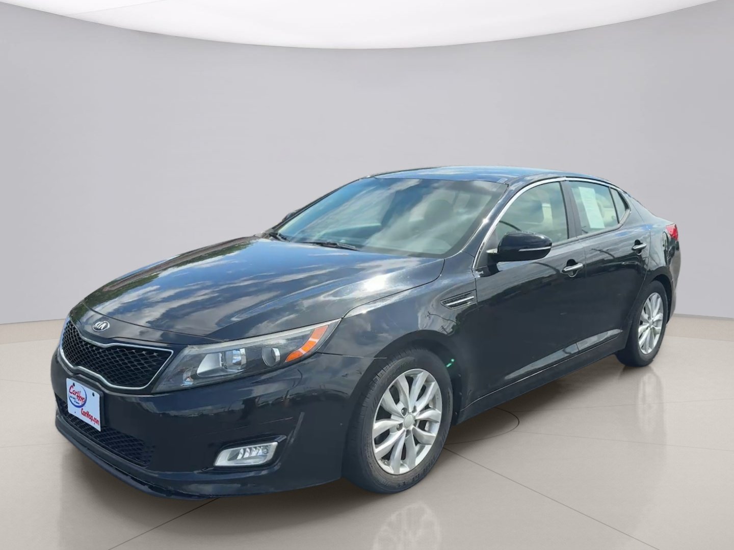 Used 2014 Black Kia LX image 1