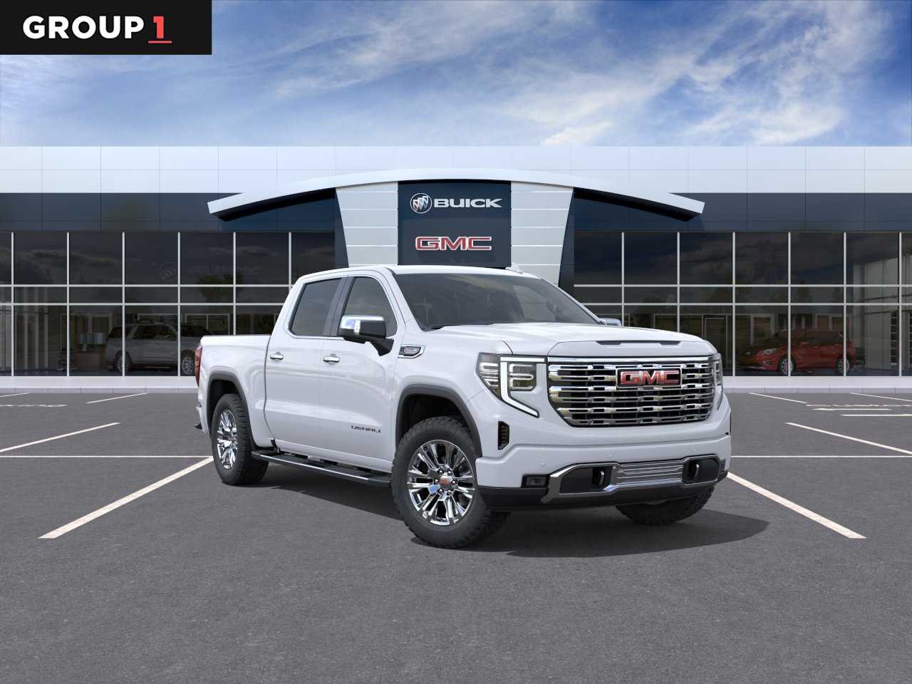 New 2026 Glacier White Tricoat GMC Denali image 1