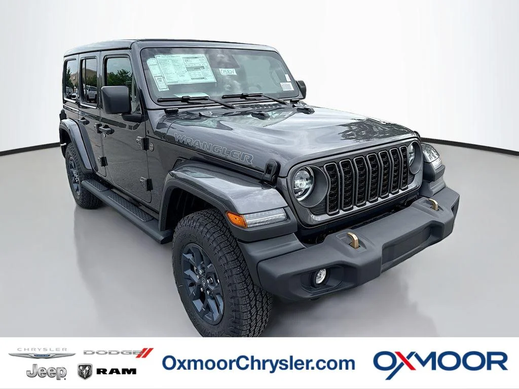 New 2026 Granite Crystal Metallic Clearcoat Jeep 85th Anniversary image 1