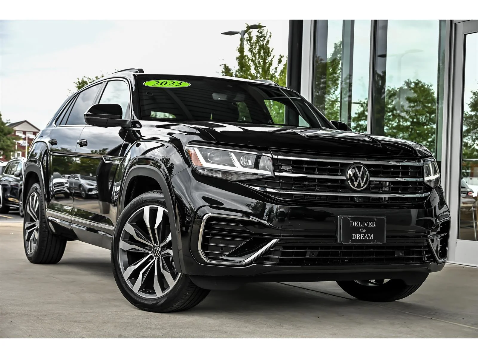 Used 2023 Black Volkswagen V6 SEL Premium R-Line 4Motion image 1