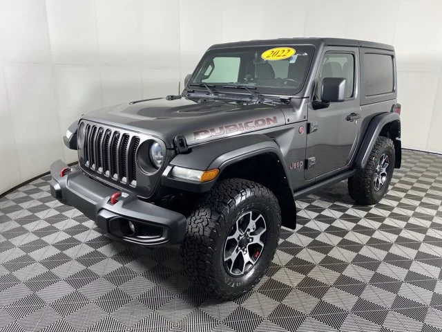 Used 2022 Gray Jeep Rubicon image 11
