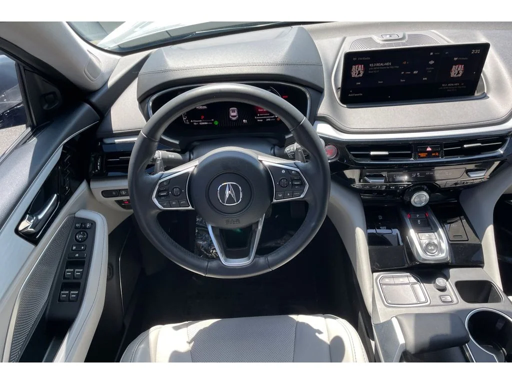 Used 2023 Lunar Silver Metallic Acura TECH image 15