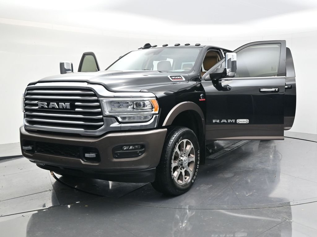 Used 2022 Diamond Black Ram Limited Longhorn image 48
