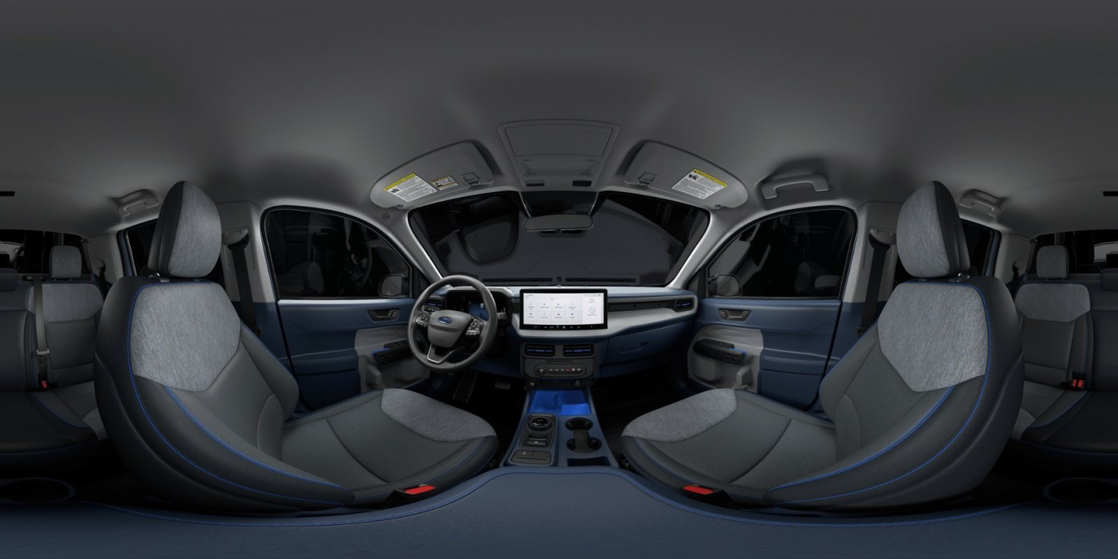 New 2026 Azure Gray Metallic Tri-Coat Ford XLT image 8