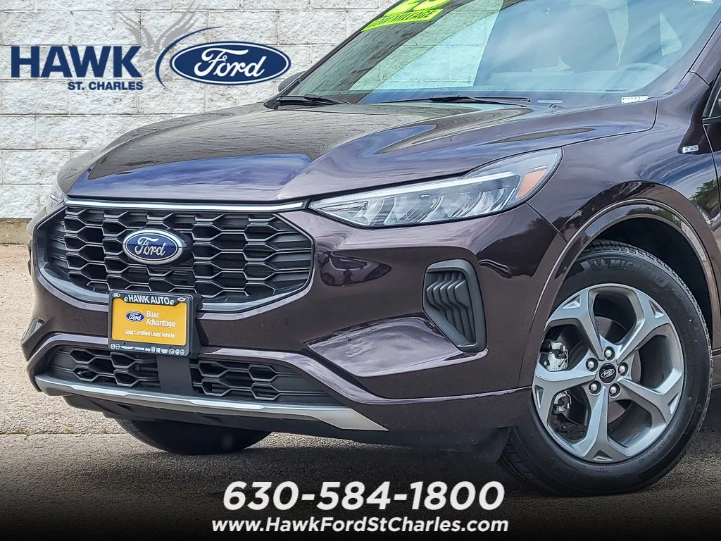 Certified Used 2023 Cinnabar Red Ford ST-Line image 1