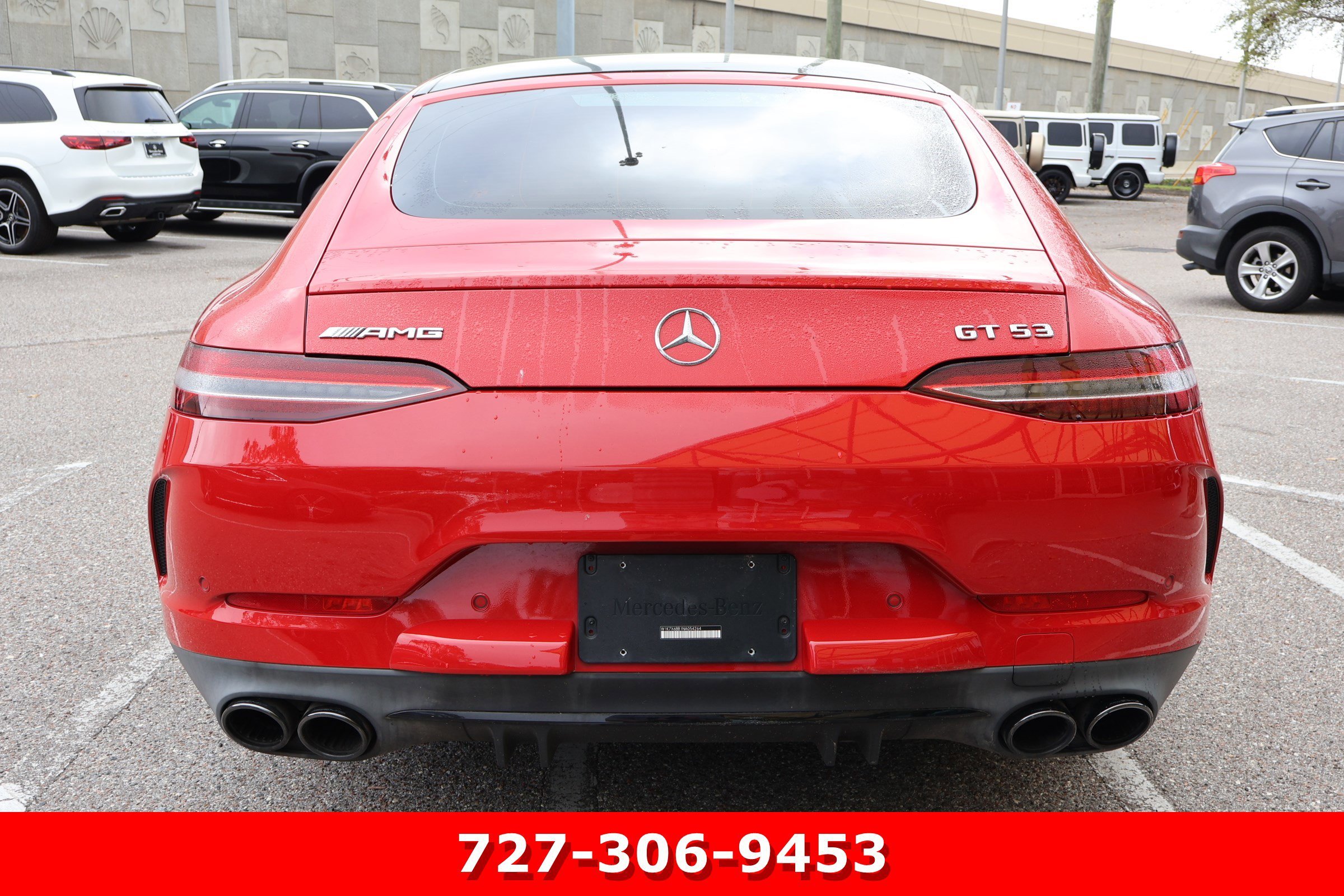 Certified Used 2022 Jupiter Red Mercedes-Benz AMG® GT 53 image 8
