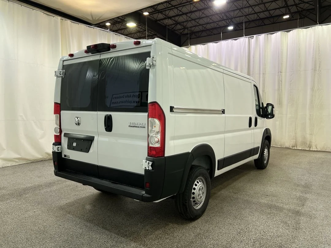 New 2026 Bright White Clear-Coat Exterior Paint RAM Tradesman 1500 Low Roof 136 WB w/Pass Seat image 8