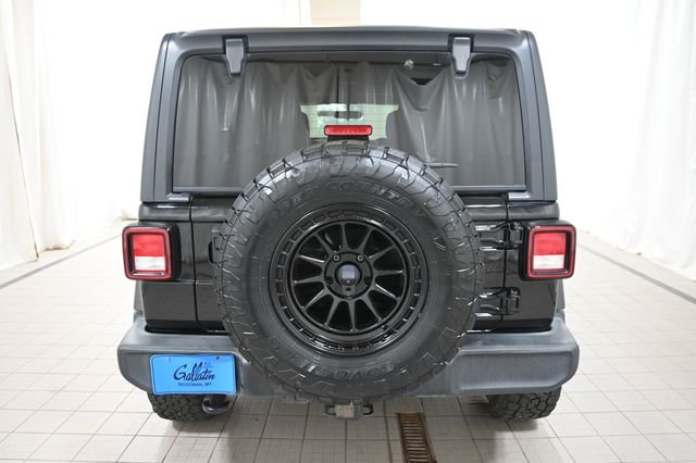 Used 2021 Black Jeep Unlimited Willys image 11