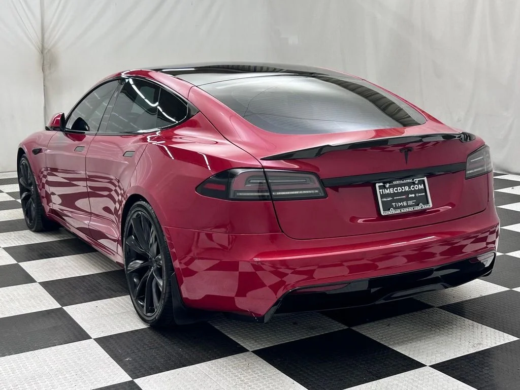 Used 2022 Red Tesla Base image 5