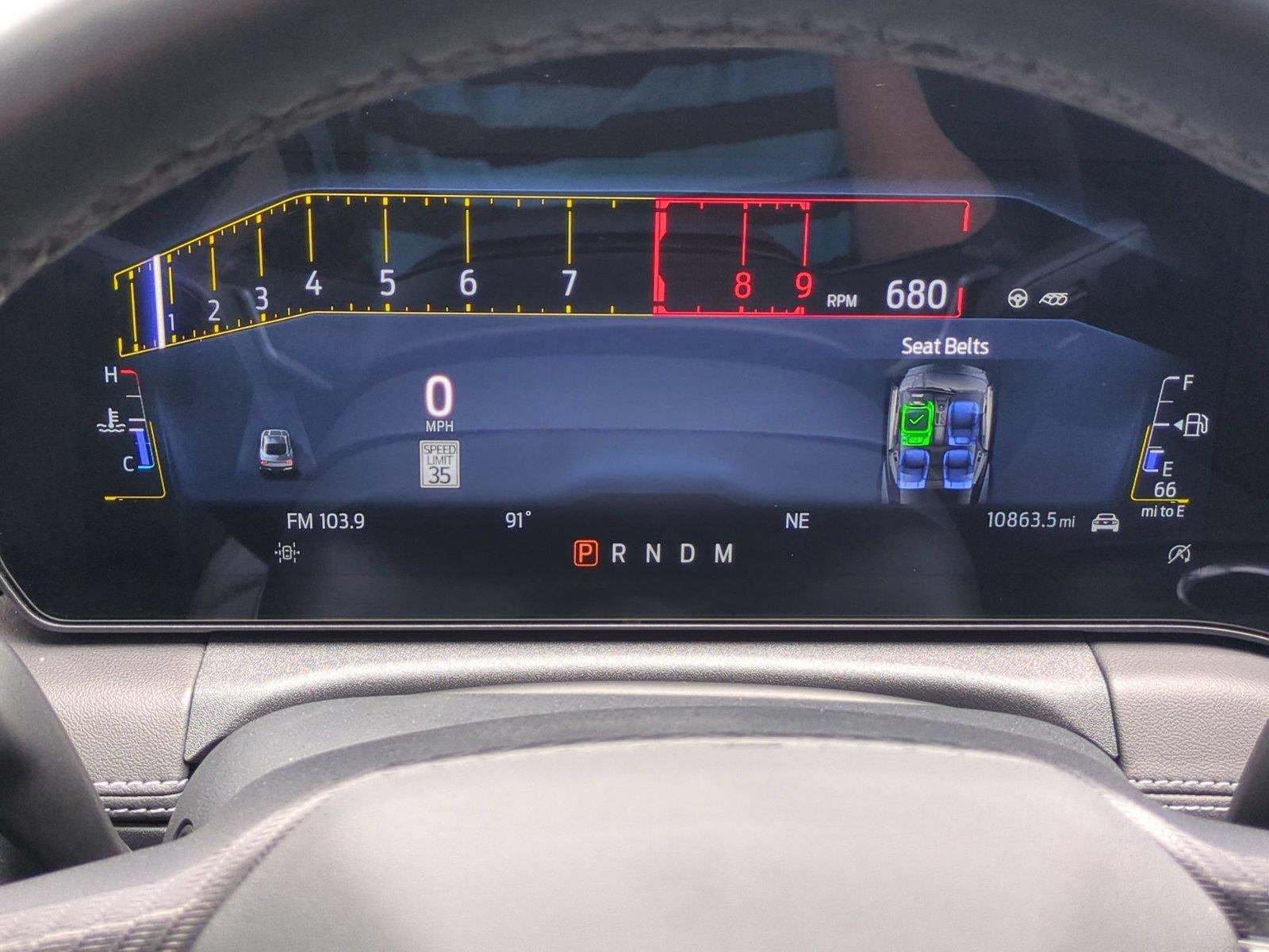 Used 2025 Shadow Black Ford GT Premium image 22