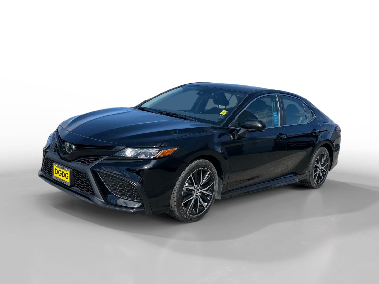 Used 2024 Midnight Black Metallic Toyota SE image 1