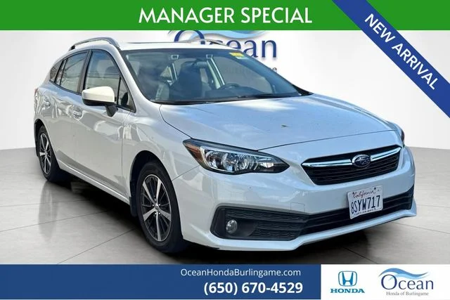 Used 2020 Crystal White Pearl Subaru Premium image 1