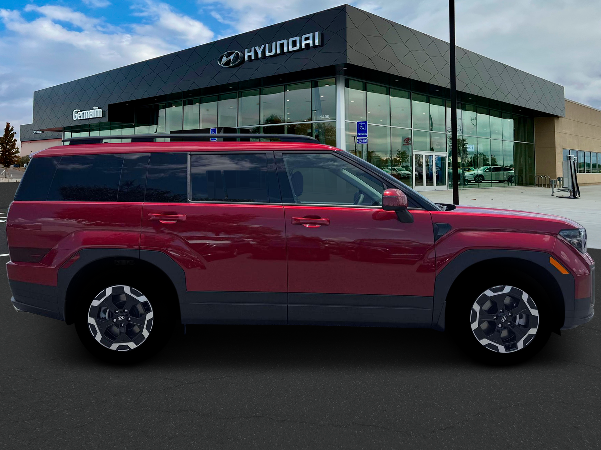New 2026 Ultimate Red Hyundai SEL AWD image 9