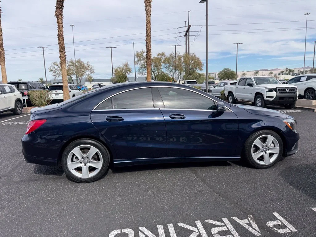 Used 2017 Blue Mercedes-Benz CLA 250 image 8