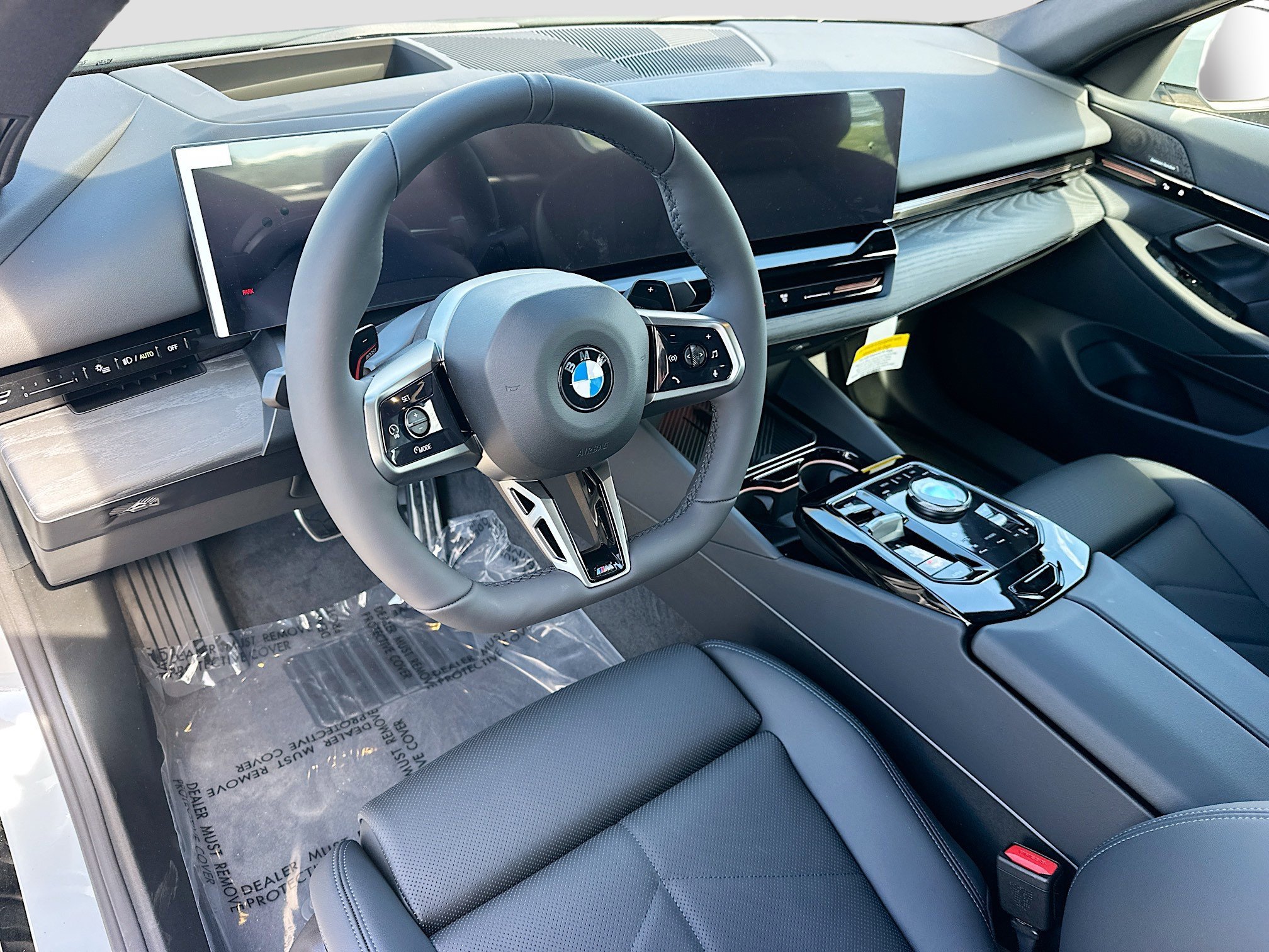 New 2026 Brooklyn Grey Metallic BMW 530i image 7