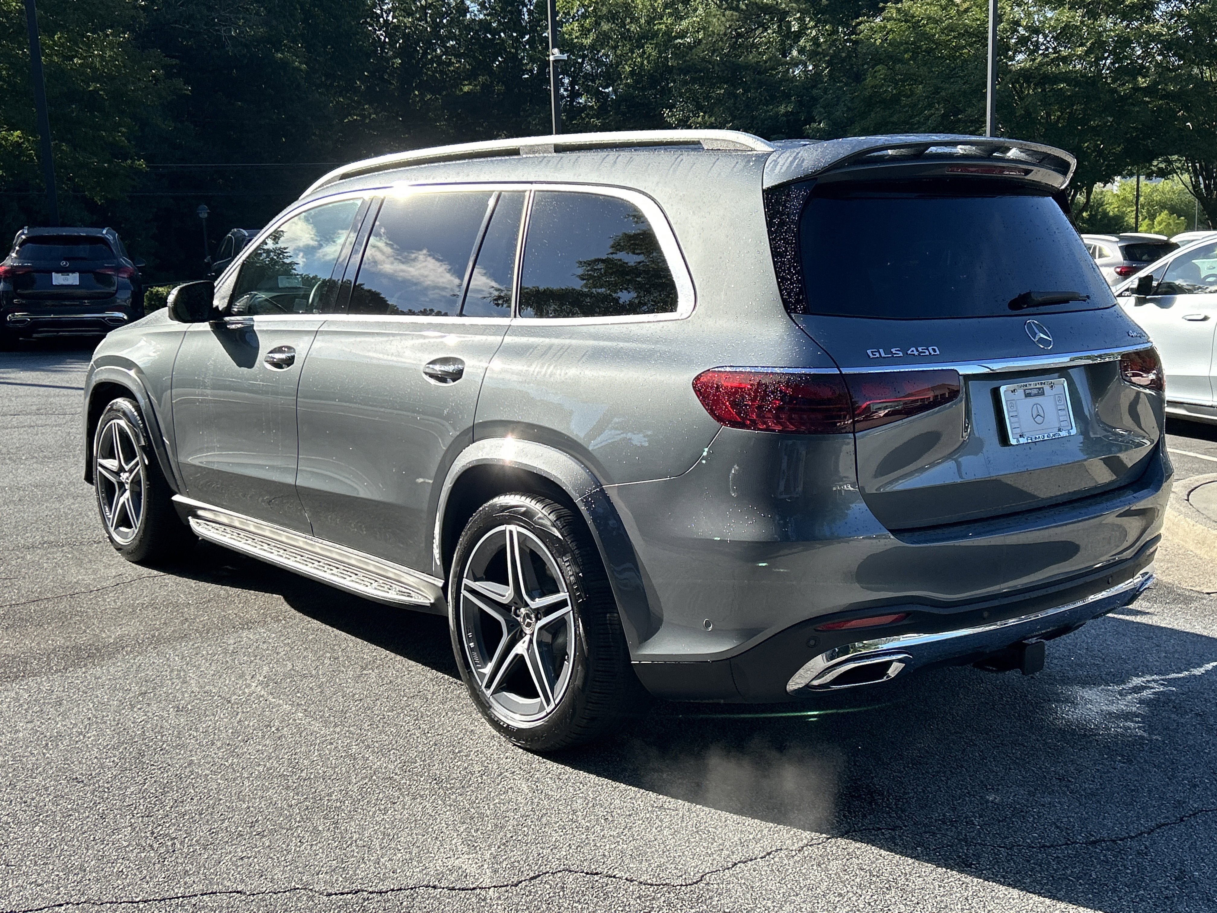 Certified Used 2025 Selenite Grey Metallic Mercedes-Benz GLS 450 4MATIC® SUV image 15