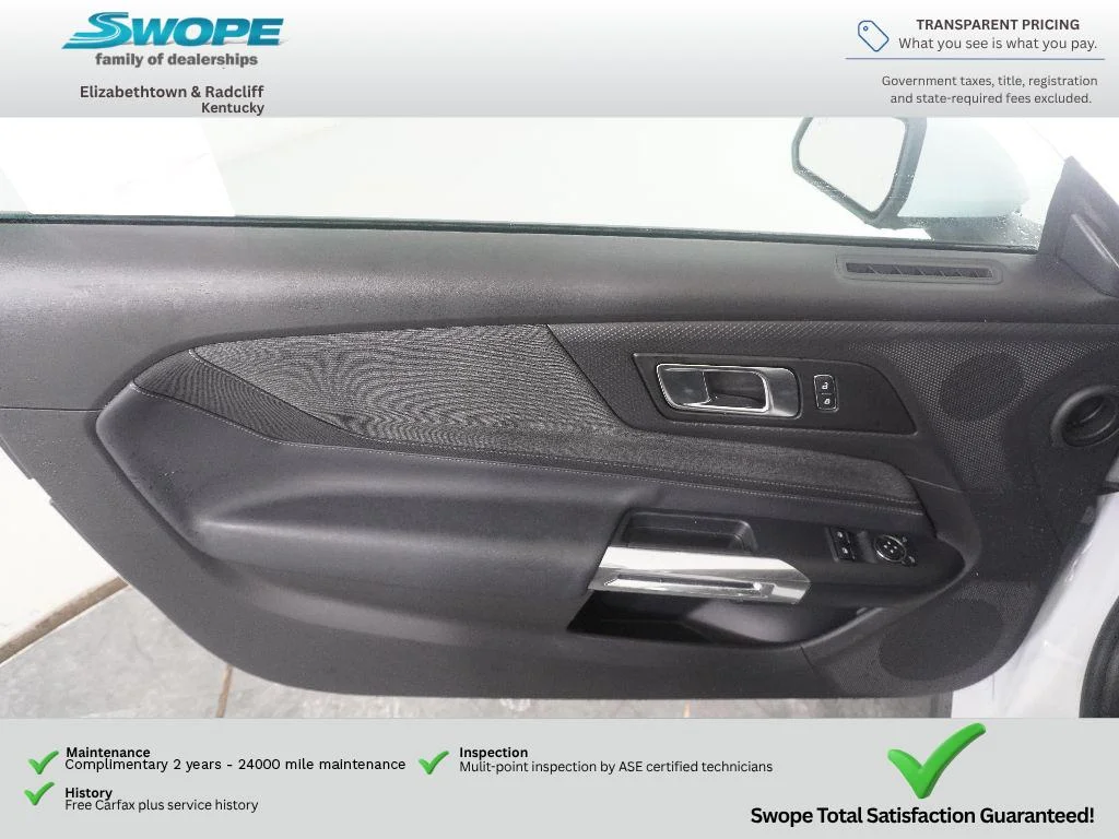 New 2025 Oxford White Ford EcoBoost® Fastback image 16