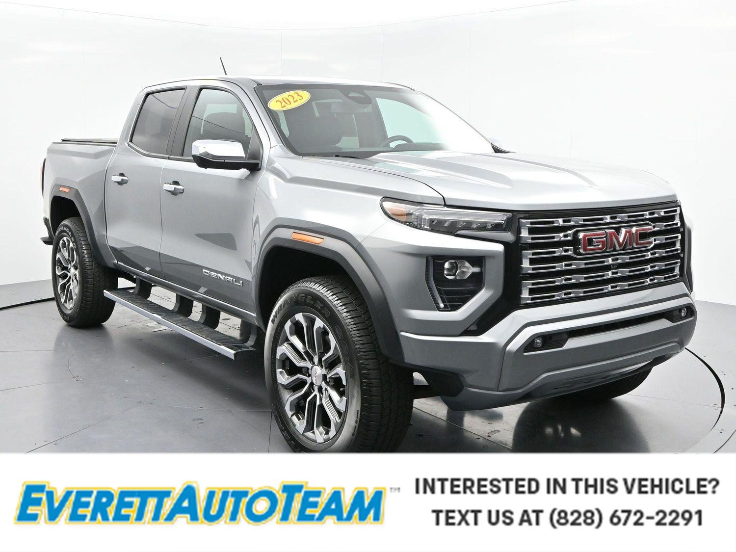 Sterling Metallic 2023 GMC Canyon Pickup Truck Four-Wheel Drive Automatic