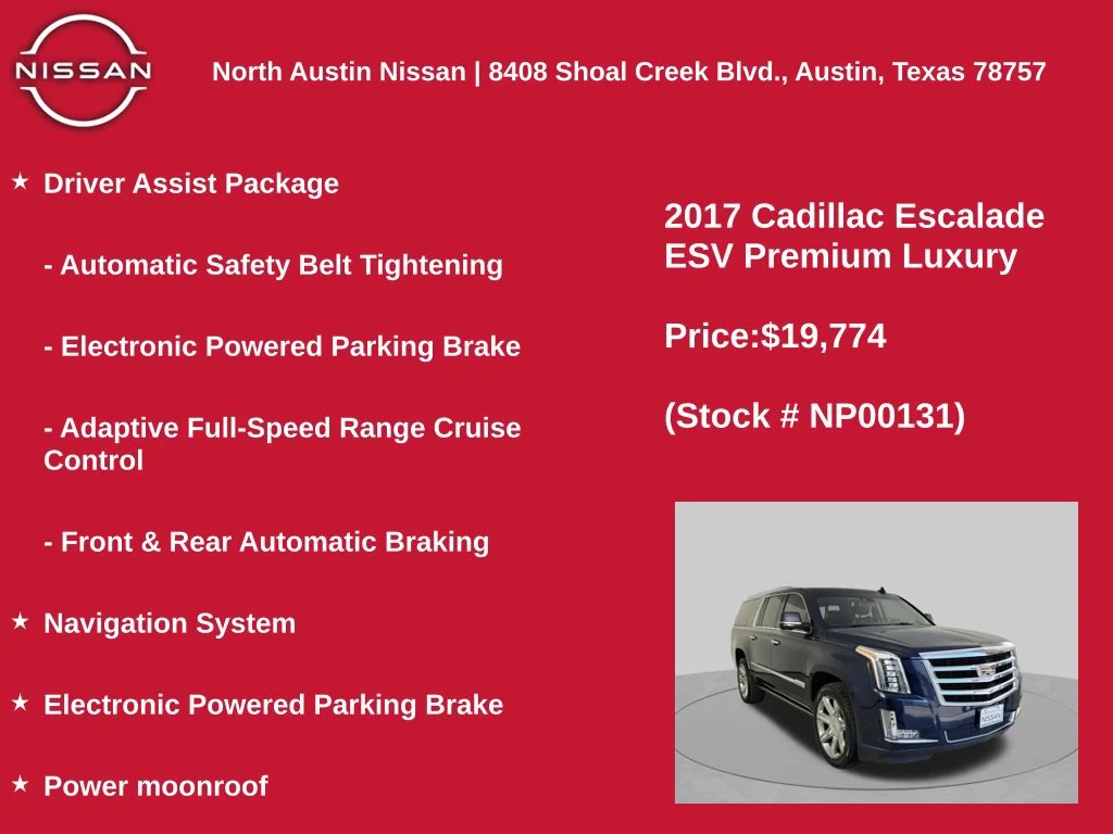 Used 2017 Blue Cadillac Premium image 11