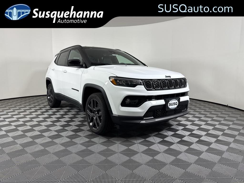New 2026 Bright White Clear-Coat Exterior Paint Jeep Limited Altitude image 1