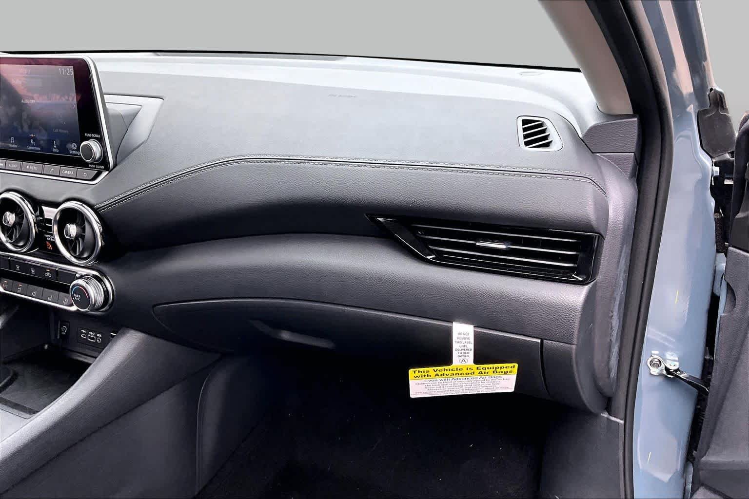 Used 2025 Atlantic Gray Metallic Nissan SV image 17