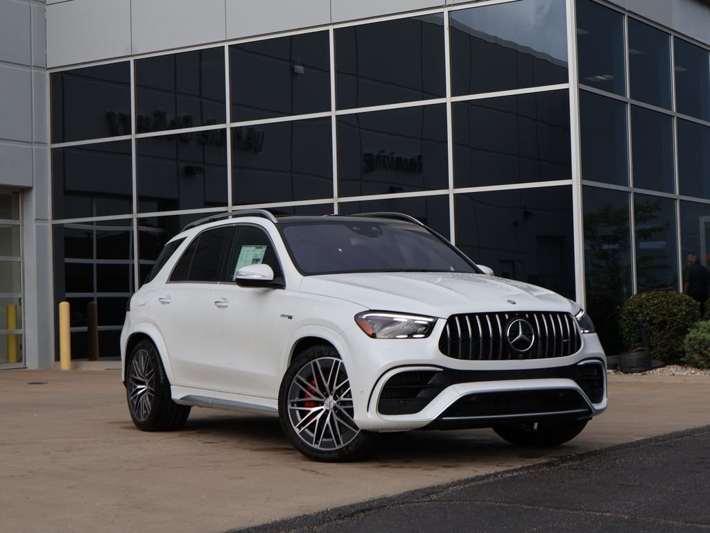 New 2026 MANUFAKTUR Moonlight White Metallic Mercedes-Benz GLE 63 S AMG® image 1
