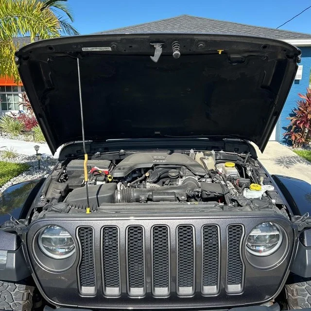 Used 2020 GRAY Jeep Rubicon image 21