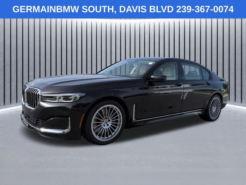 Certified Used 2022 Black Sapphire Metallic BMW ALPINA B7 xDrive image 1