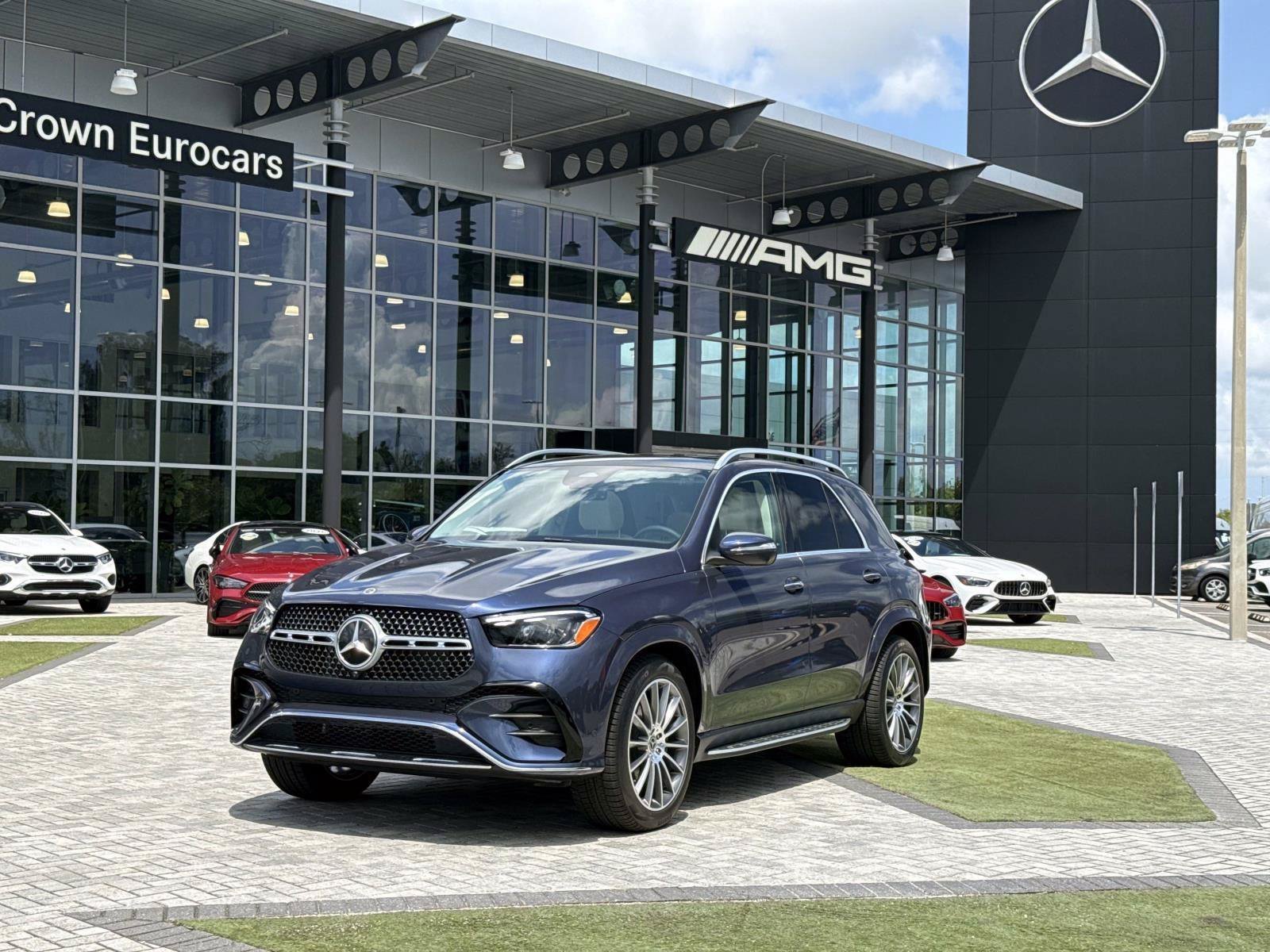New 2026 Twilight Blue Metallic Mercedes-Benz 350 4MATIC® SUV image 1