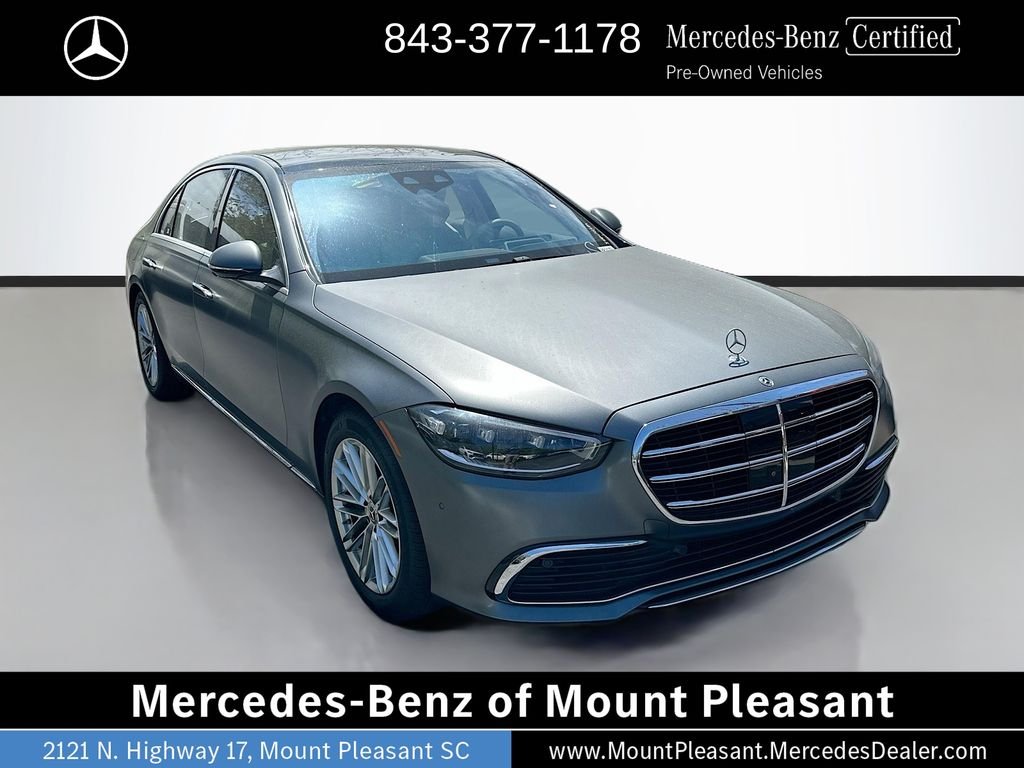 Certified Used 2022 MANUFAKTUR Selenite Gray Magno Mercedes-Benz S 580 image 3
