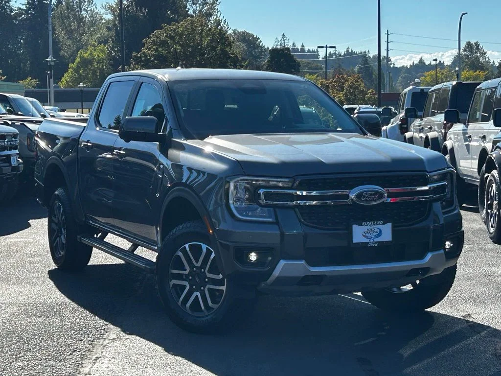 New 2026 Carbonized Gray Metallic Ford Lariat® image 1